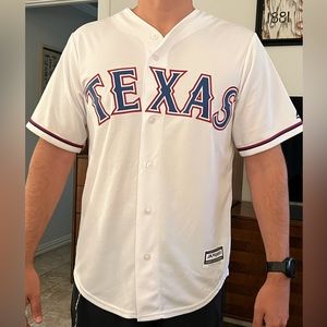 Vintage Majestic Texas Rangers Jersey